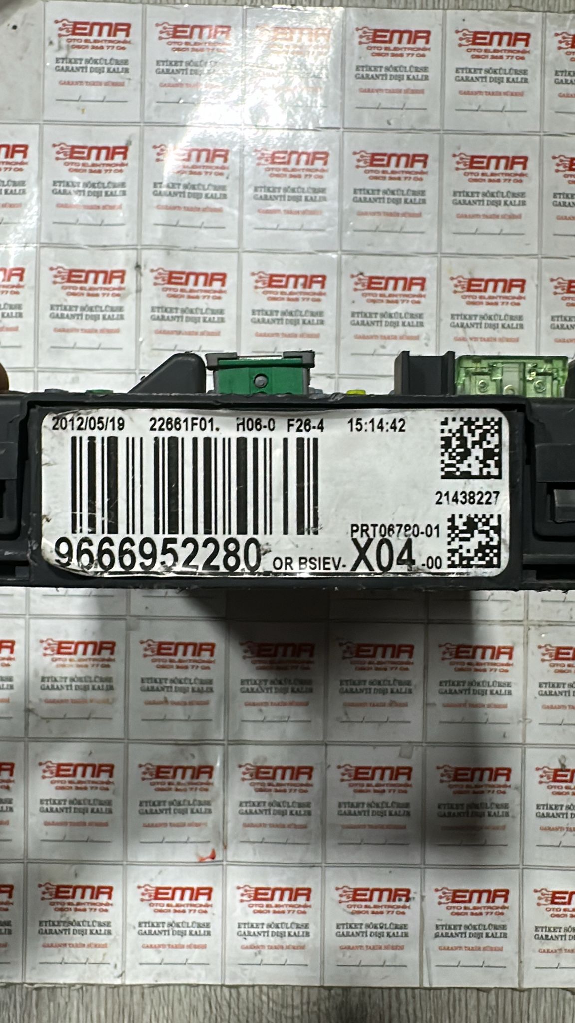 CITROEN C3 BSİ BEYNİ 9666952280